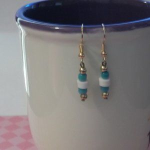 Blue Dangle Earrings